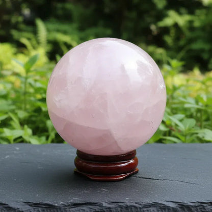 Sphère en Quartz Rose 313g (PRGFL611-2)