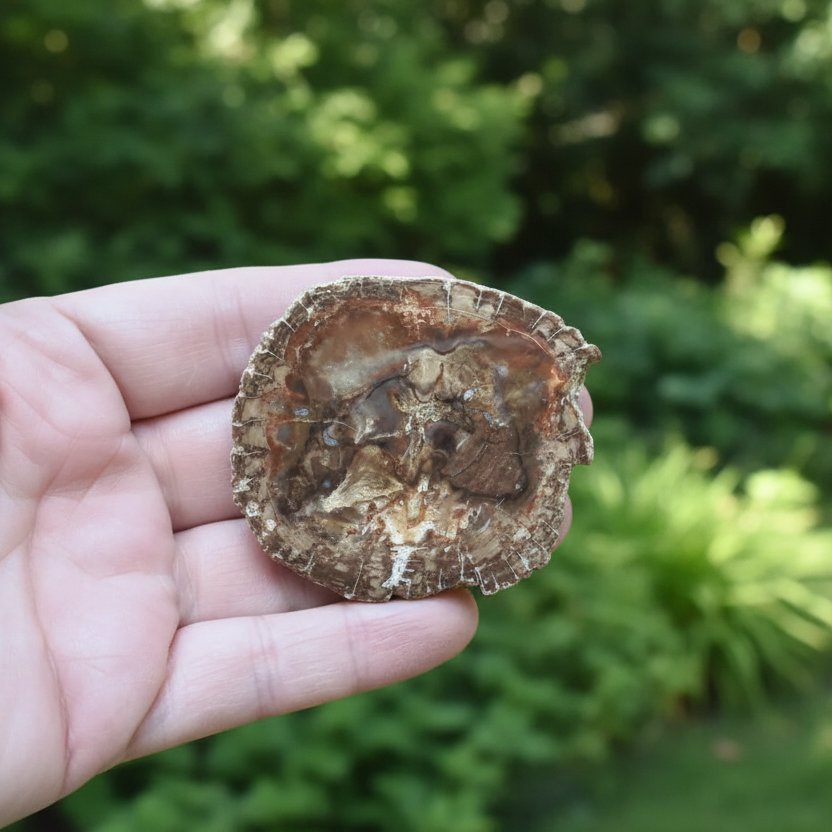 Tranche de bois fossilisé 46g (PRGFL278-2)