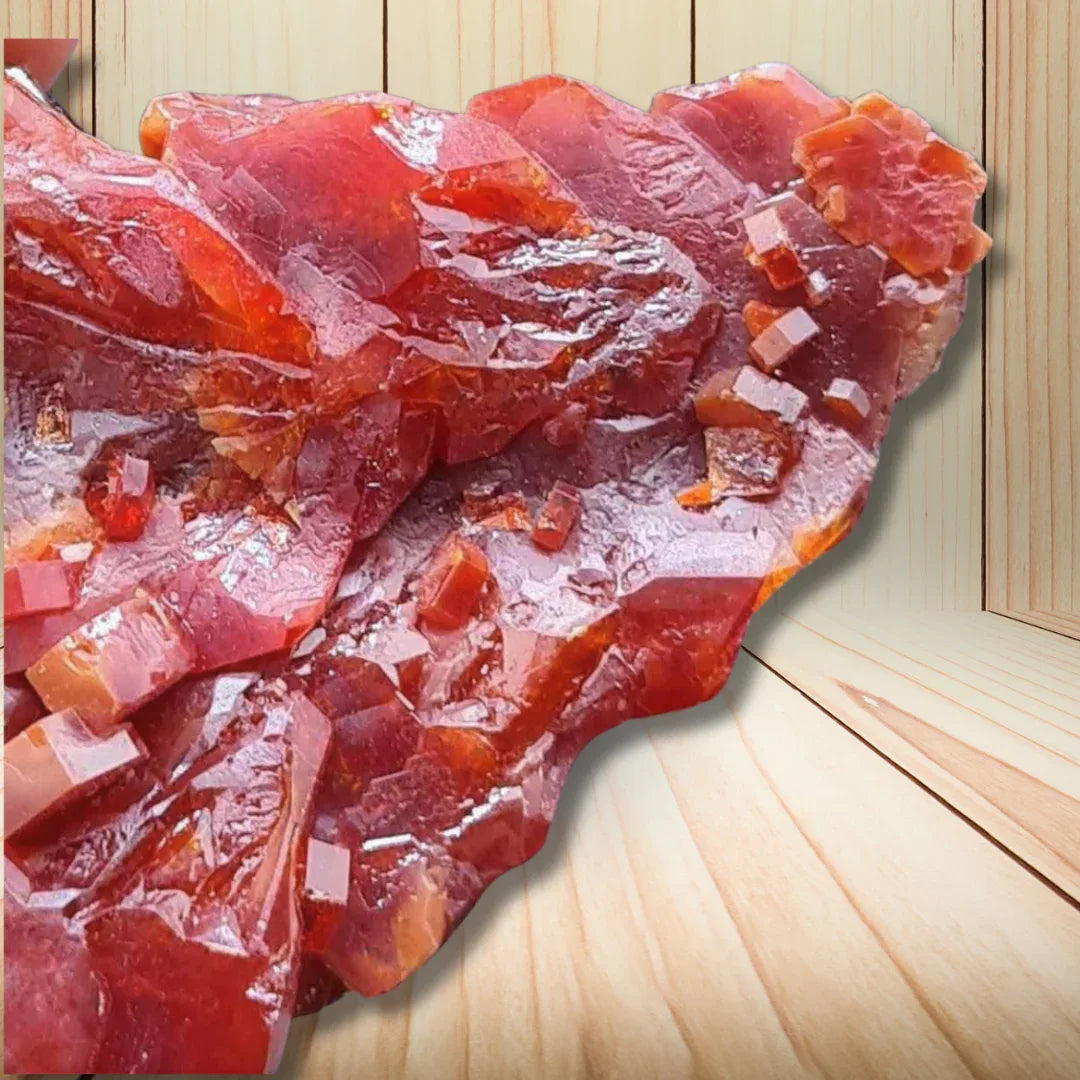 Cristaux de Vanadinite bruts 44g (MB413-5)