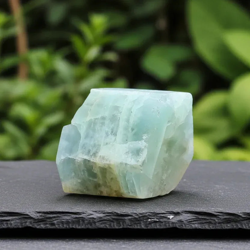 Aigue Marine polie suivant sa forme naturelle 18g (LAP10)