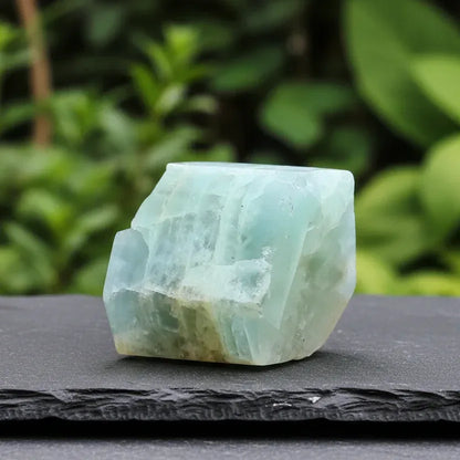 Aigue Marine polie suivant sa forme naturelle 18g (LAP10)