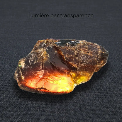 Ambre bleu brute 18g (MB572-2)