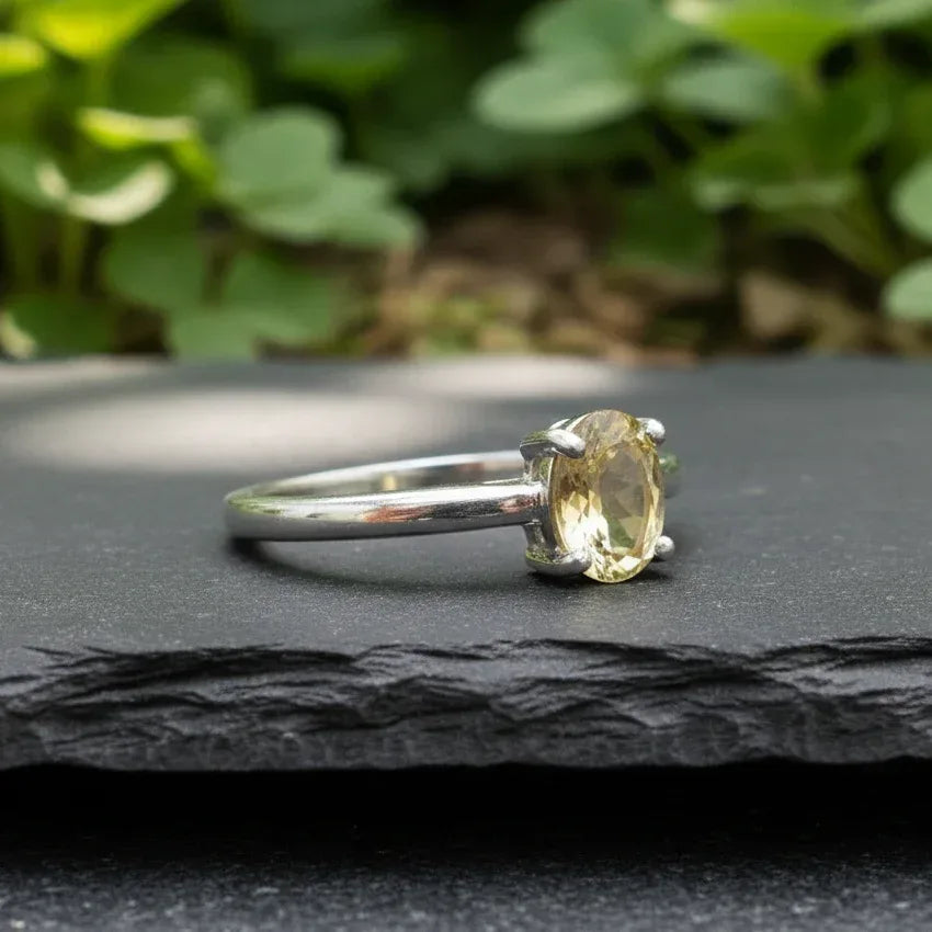 Bague en Citrine et cuivre (BAG81)