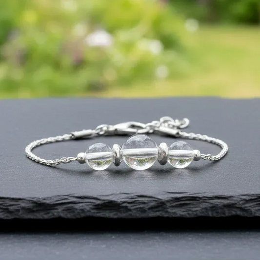 Bracelet en Cristal de Roche