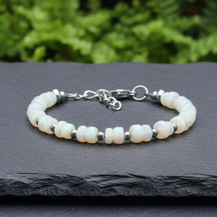 Bracelet réglable en Opale Welo