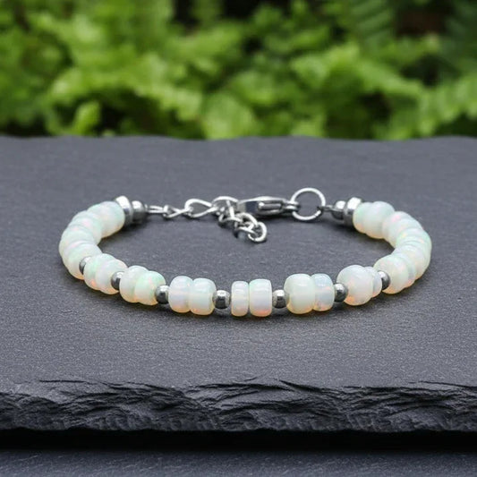Bracelet réglable en Opale Welo
