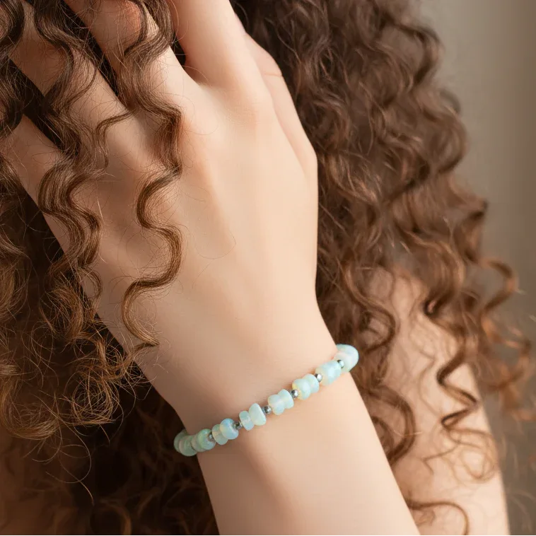 Bracelet réglable en Opale Welo