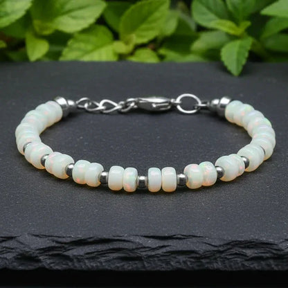 Bracelet réglable en Opale Welo