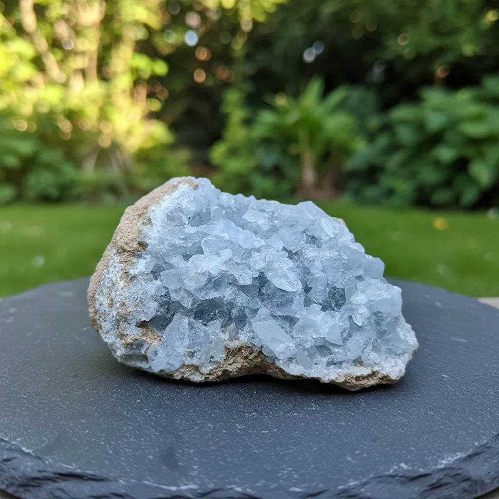 Célestine bleue brute 178g (MB331-7) - ENAE Minéraux