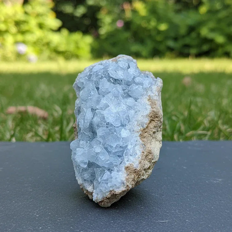 Célestine bleue brute 178g (MB331-7) - ENAE Minéraux