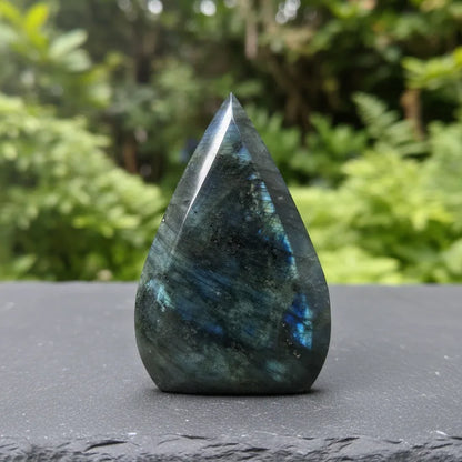 Flamme en Labradorite bleue 213g (PRGFL748) - ENAE Minéraux