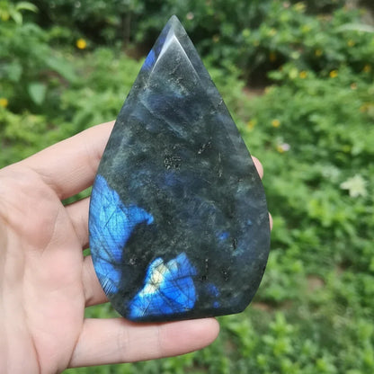 Flamme en Labradorite bleue 269g (PRGFL749) - ENAE Minéraux