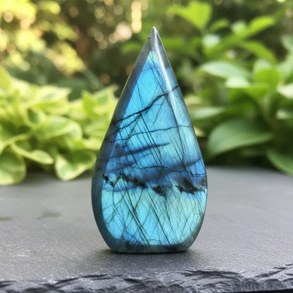 Flamme en Labradorite bleue 120g (PRGFL745) - ENAE Minéraux