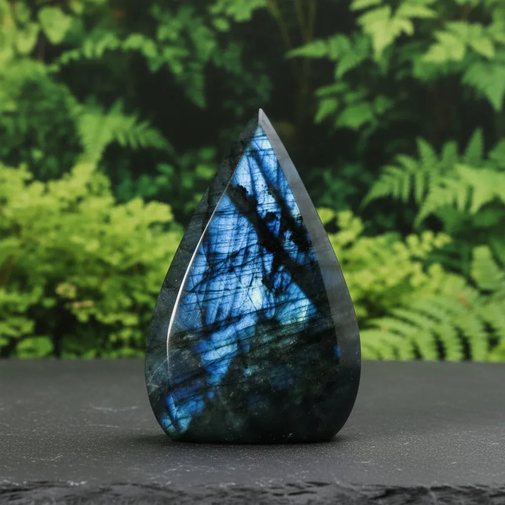 Flamme en Labradorite bleue 213g (PRGFL748) - ENAE Minéraux