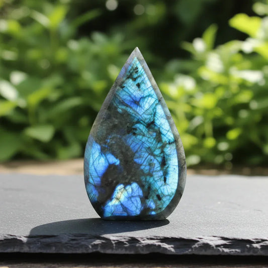 Flamme en Labradorite bleue 269g (PRGFL749) - ENAE Minéraux