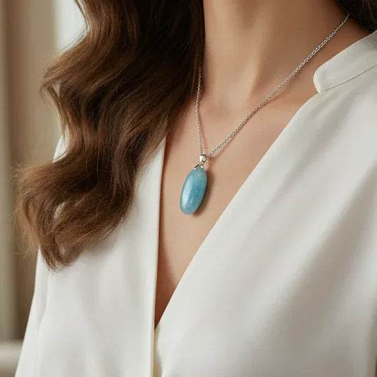 Pendentif en Aigue-Marine (PE2074)