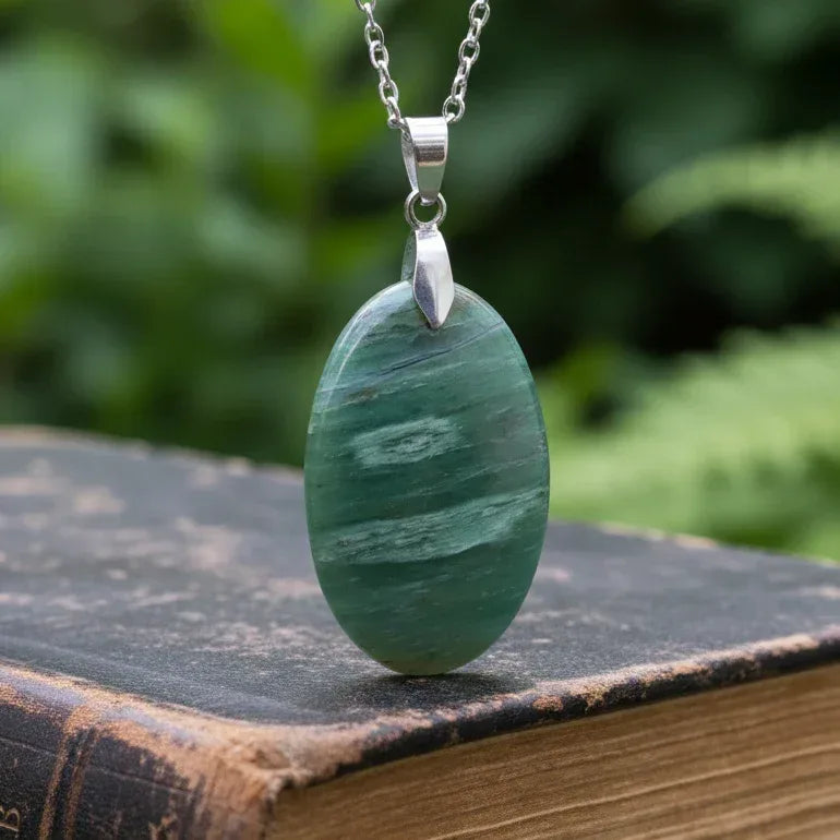 Pendentif en Larsonite (Jaspe) (PE2055)