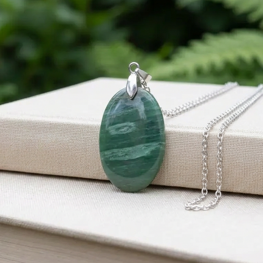 Pendentif en Larsonite (Jaspe) (PE2055)
