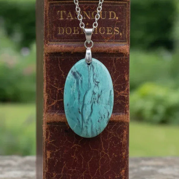 Pendentif en Larsonite (Jaspe) (PE2056)