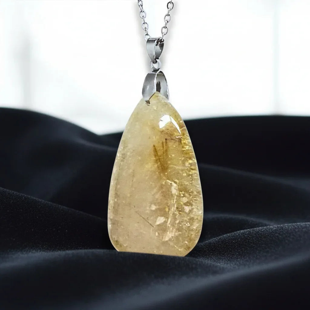 Pendentif en Quartz Rutile (PE1526)