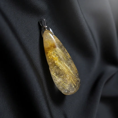 Pendentif en Quartz Rutile (PE1526)