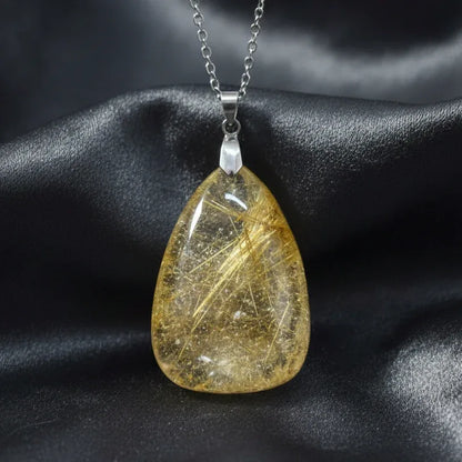 Pendentif en Quartz Rutile (PE1526)