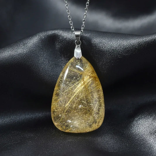 Pendentif en Quartz Rutile (PE1526)