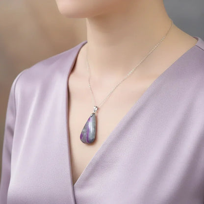 Pendentif en Rubis et Sillimanite (PE2086)