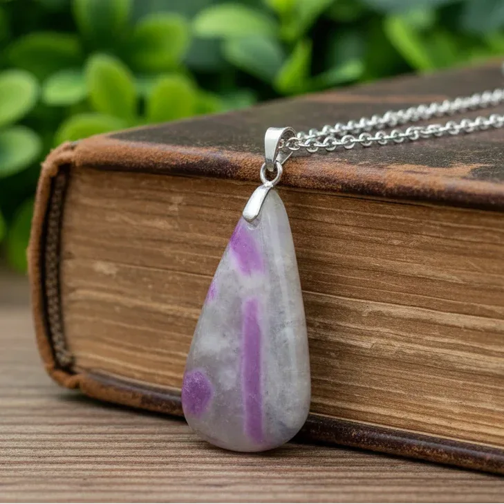 Pendentif en Rubis et Sillimanite (PE2086)