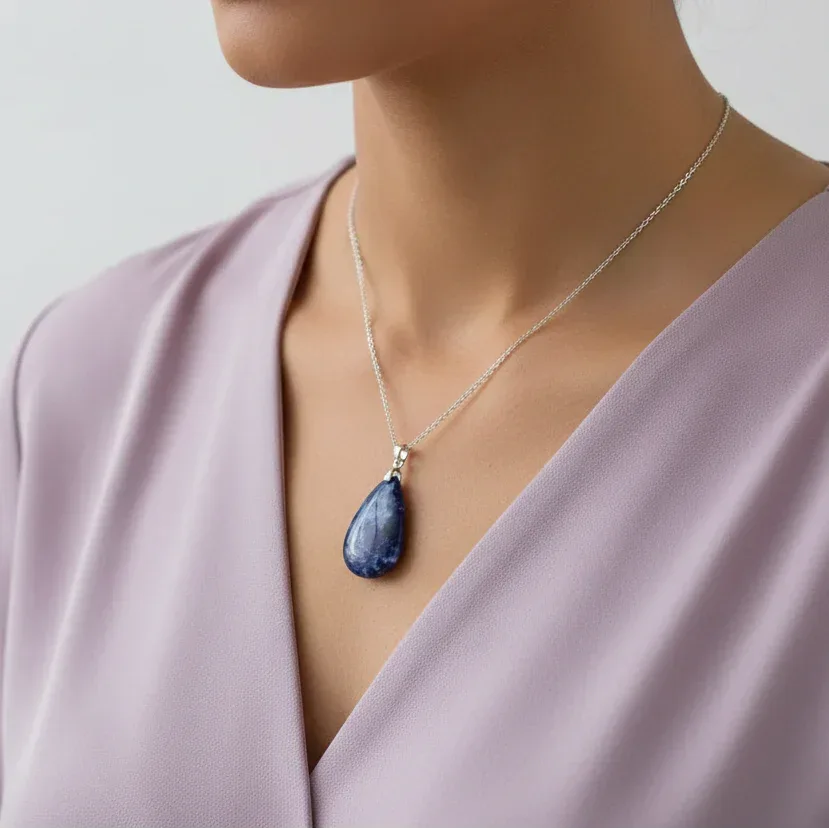 Pendentif en Sodalite (PE2089)