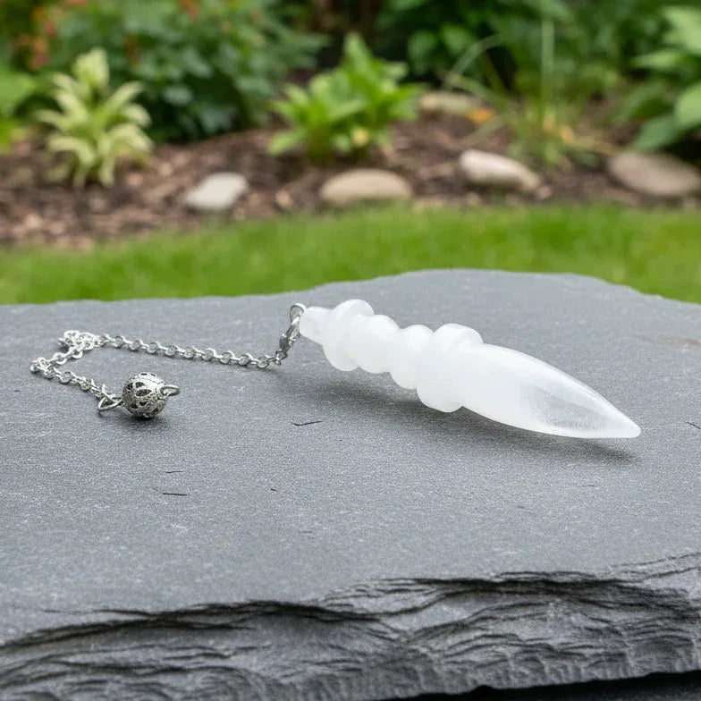 Pendule Thot en Quartz clair (PEND17)