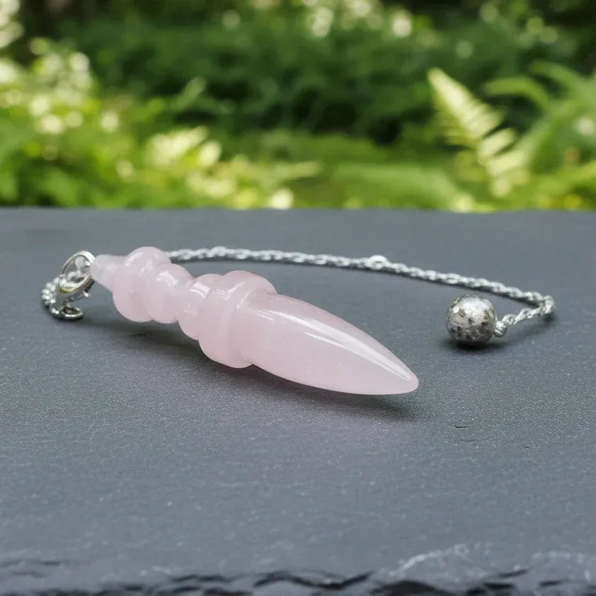 Pendule Thot en Quartz rose (PEND19)