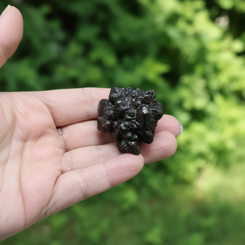 Pierre de Prophétie brute - Goethite / Marcasite 56g (MB554-1)