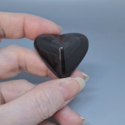 Cœur en Obsidienne Œil Céleste 19g (PRGFL639-1)