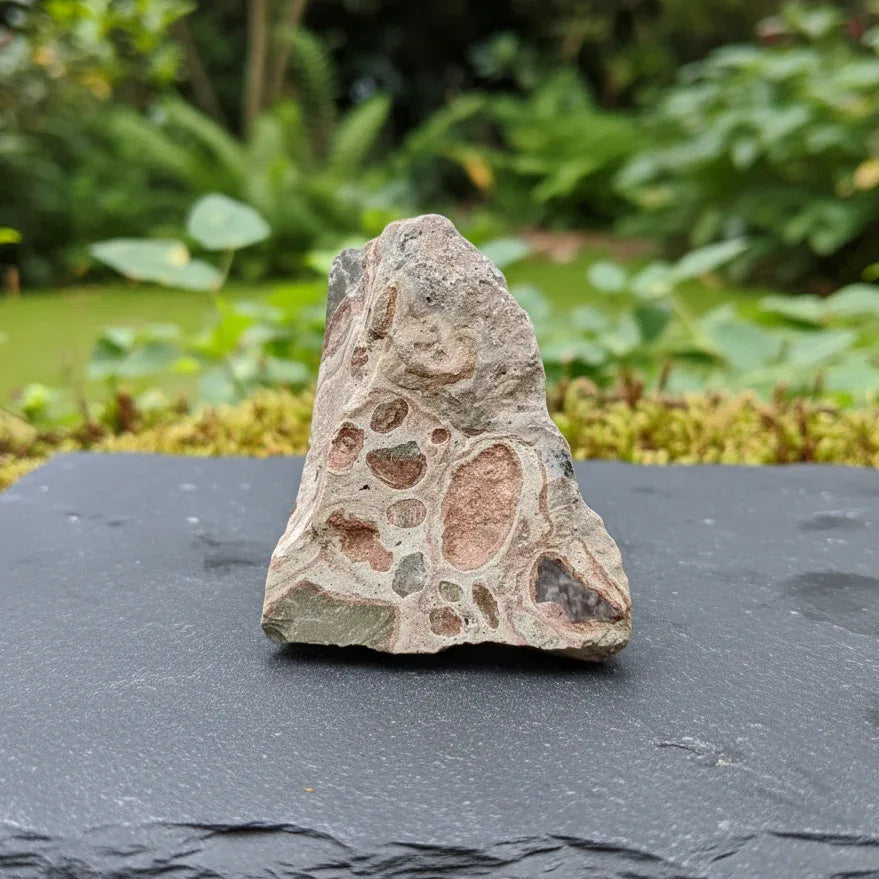 Rhyolite Léopard brute 32g (MB581) - ENAE Minéraux