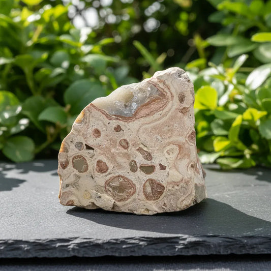 Rhyolite Léopard brute 32g (MB581) - ENAE Minéraux